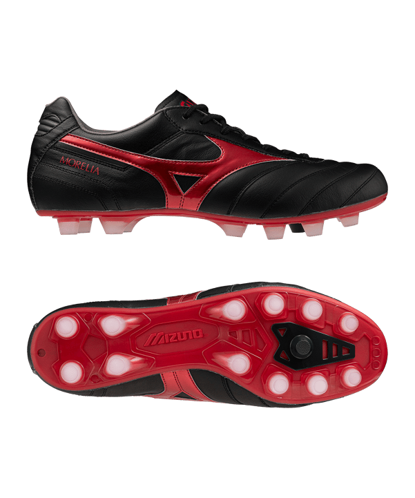 Mizuno Morelia II Elite FG Shadow Gem Schwarz F00