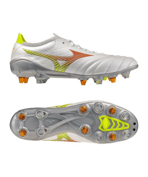 Mizuno Morelia Neo V Beta Japan Mix SG Prism Weiß F54