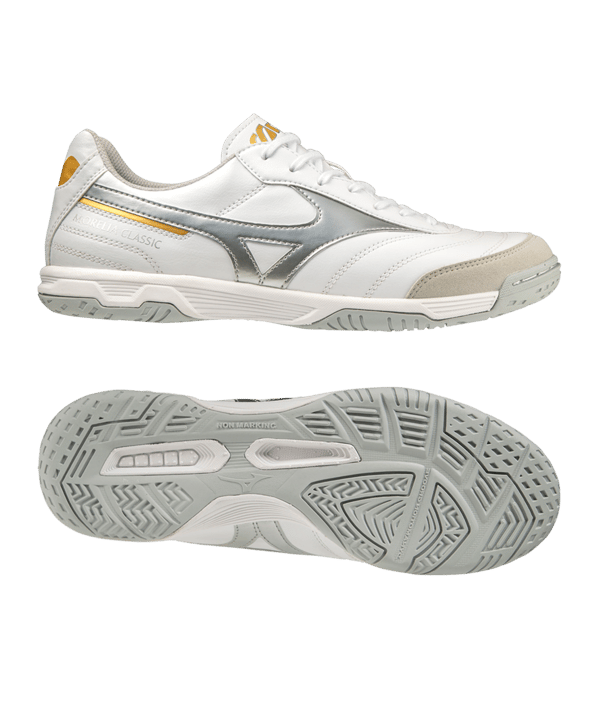 Mizuno Morelia Sala Classic IN Halle Weiss F03