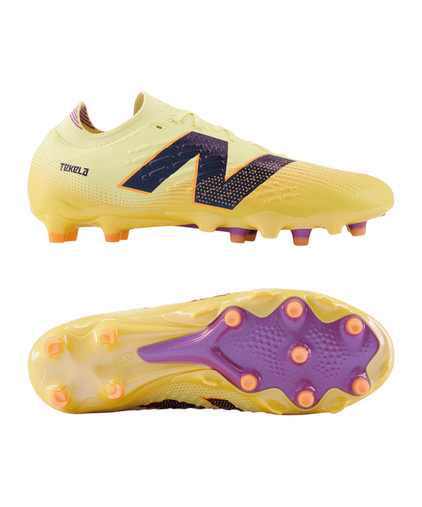 New Balance Tekela Pro Low Laced V4+ FG Energy Rush Beige