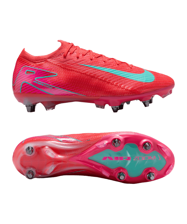 Nike Air Zoom Mercurial Vapor XVI Elite SG-Pro Mad Energy Rot F800
