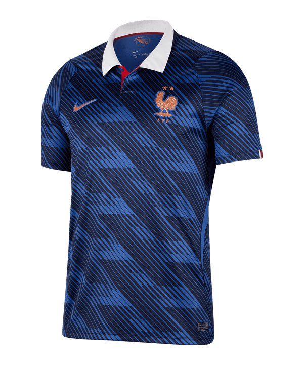 Nike FFF Frankreich Trikot Home WM 2026 Blau F480