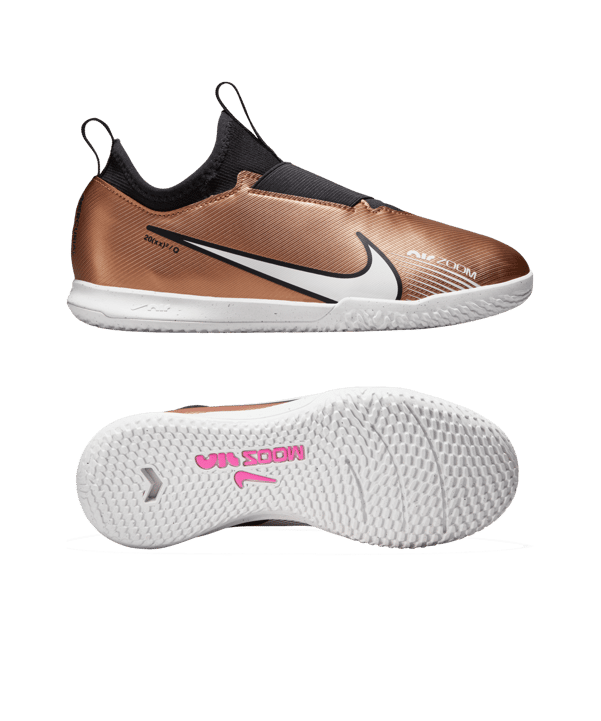 Nike Jr Air Zoom Mercurial Vapor XV Academy IC Halle Generation Kids Gold F810