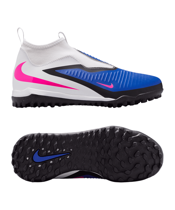 Nike Phantom 6 High Academy TF Attack Kids Blau F446