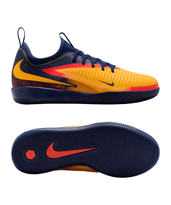 Nike Phantom 6 Low Academy IN Erling Haaland Force 9 Kids Orange F800