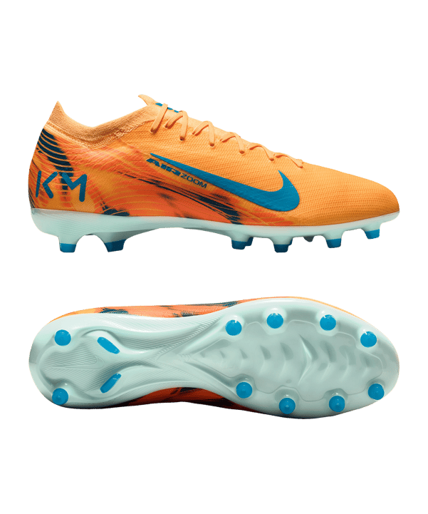 Nike Air Zoom Mercurial Vapor XVI Pro AG Kylian Mbappe Signature Orange F801