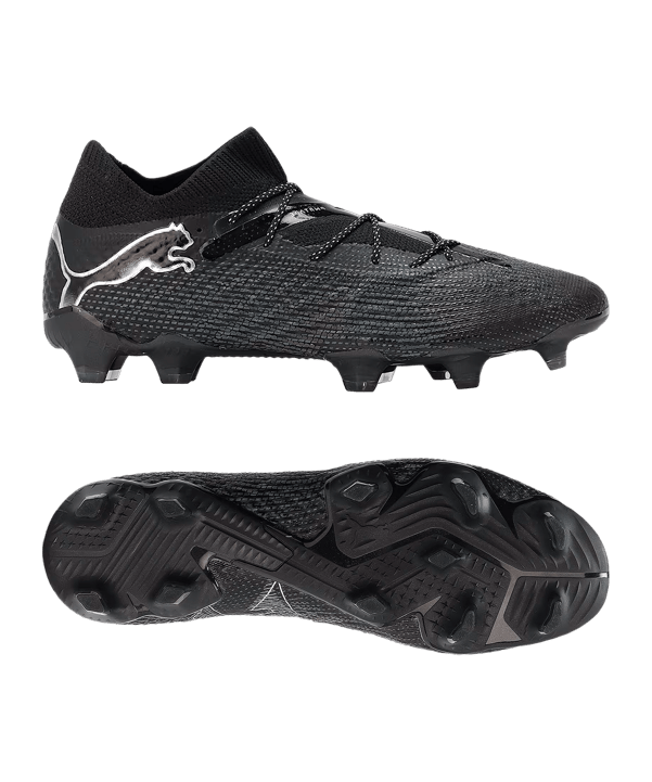 PUMA FUTURE 7 Ultimate FG/AG Eclipse Schwarz Weiss F02