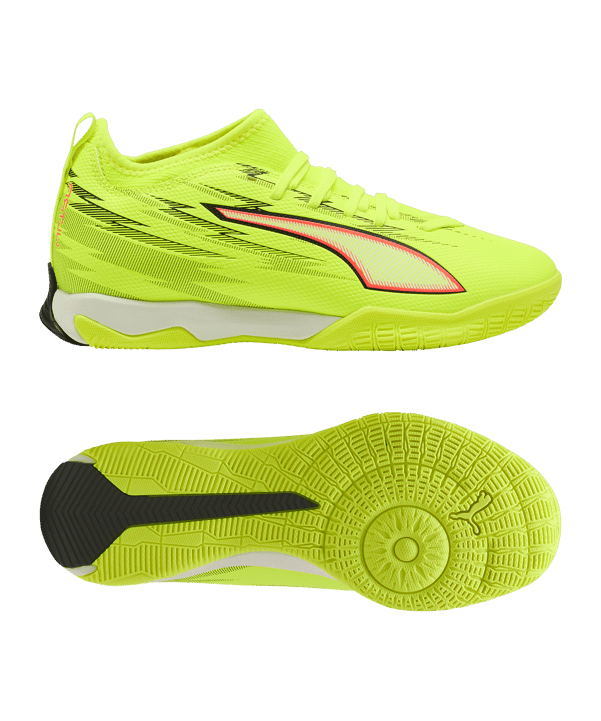 PUMA ULTRA 6 Match IN Unleash Kids Gelb F01