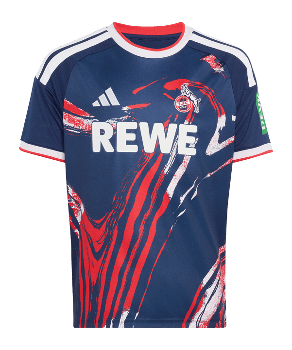 adidas 1. FC Köln Trikot 3rd 2026/2027 Kids Blau