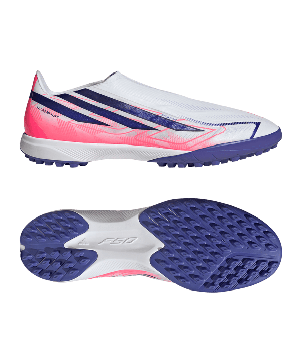 adidas F50 Hyperfast League LL TF Chaos vs Control Weiß