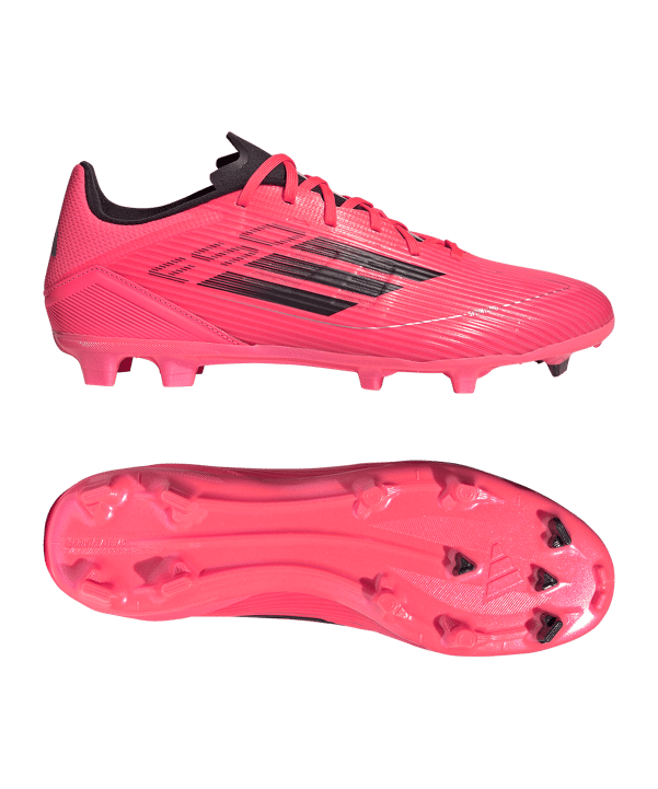 adidas F50 League FG/MG Vivid Horizon Pink Schwarz