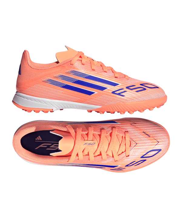 adidas F50 League TF Coral Blaze Kids Orange