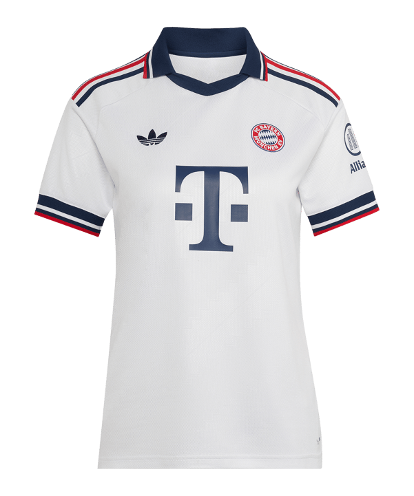 adidas FC Bayern München Trikot Away 2026/2027 Damen Weiß