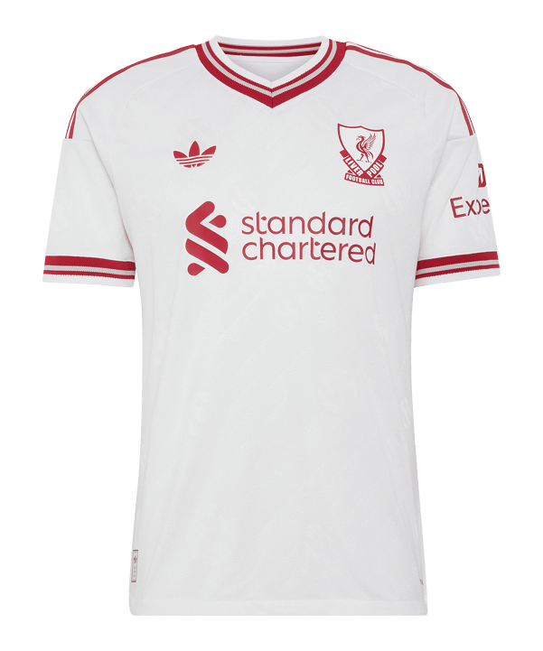 adidas FC Liverpool Authentic Trikot Away 2026/2027 Weiß