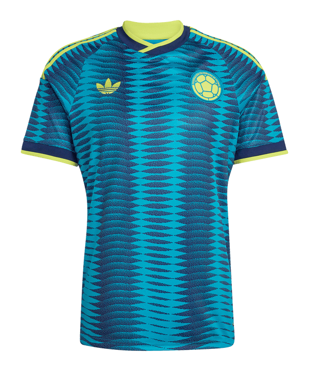 adidas FCF Kolumbien Trikot Away WM 2026 Dunkelblau