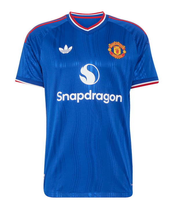 adidas Manchester United Authentic Trikot Away 2026/2027 Blau