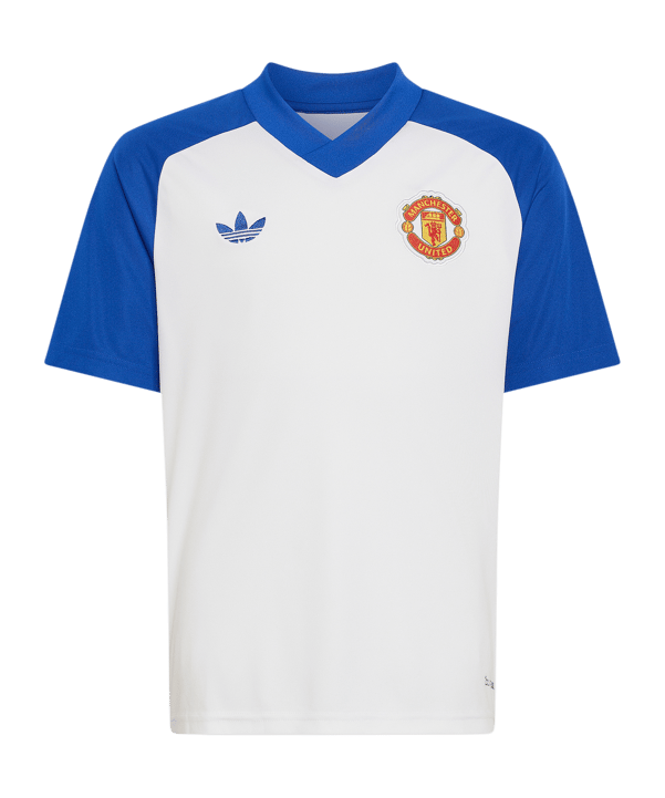 adidas Manchester United Pre Match Trikot 2026/2027 Kids Weiß