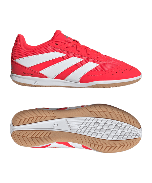 adidas Predator Club IN Pure Victory Kids Rot