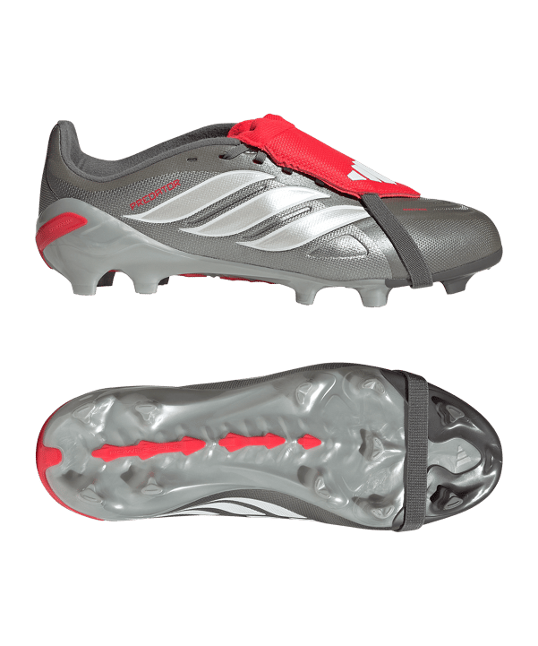 adidas Predator League FT FG Finisher Steel Kids Grau