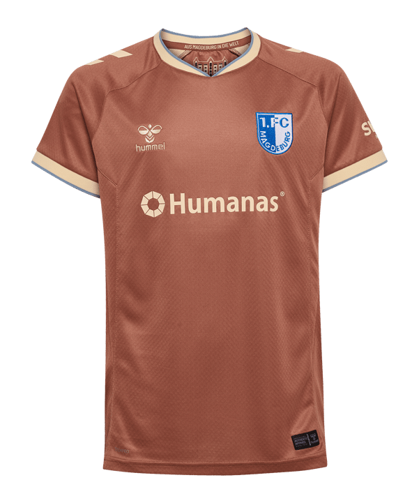 hummel 1. FC Magdeburg Trikot Away 2026/2027 Kids Orange F8073
