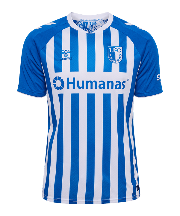 hummel 1. FC Magdeburg Trikot Home 2026/2027 Blau F7251
