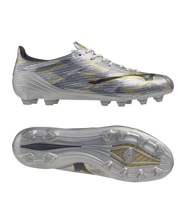 Mizuno Alpha II Made in Japan FG Platinum Silver Silber F04
