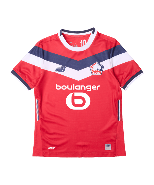 New Balance LOSC Lille Trikot Home 2026/2027 Kids Rot