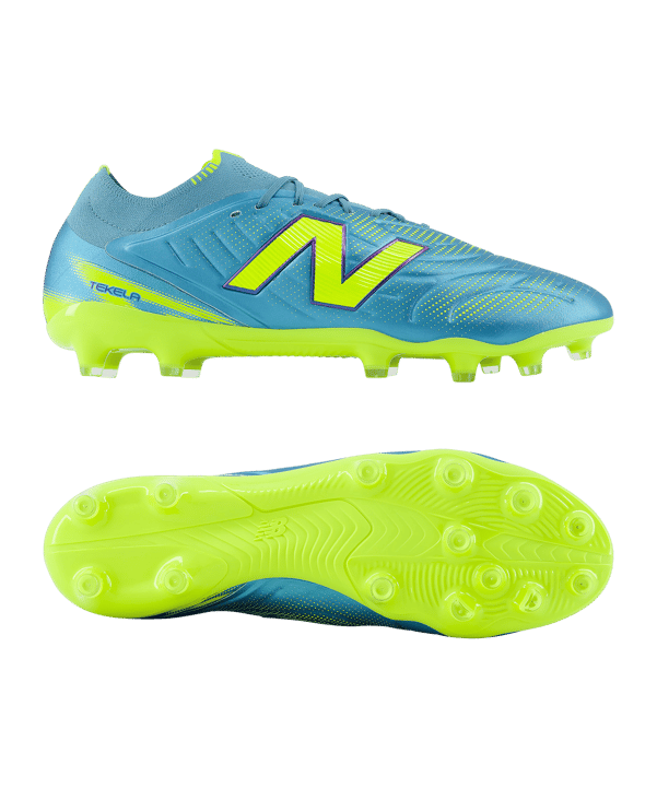 New Balance Tekela Elite Low Laced V5 MG Neon Tide Blau