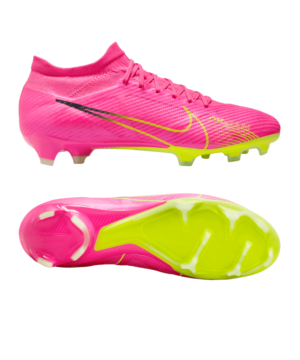 Nike Air Zoom Mercurial Vapor XV Pro FG Luminous Pink Gelb F605