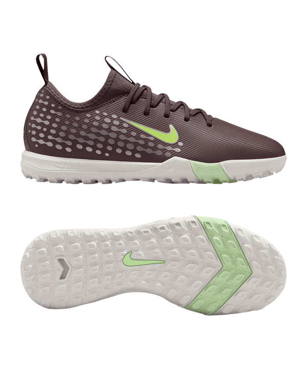Nike Jr Air Zoom Mercurial Vapor XVI Academy TF Kylian Mbappe Kids Braun F200