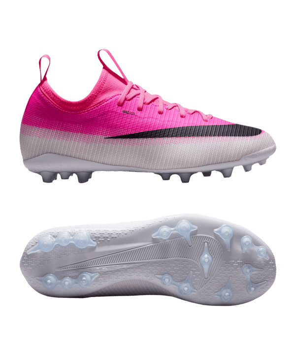 Nike Jr. Air Zoom Mercurial Vapor XVII Academy Low AG Breakout Kids Rosa F900