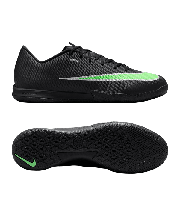 Nike Air Zoom Mercurial Vapor XVII Academy Low IN Shadow Schwarz F001