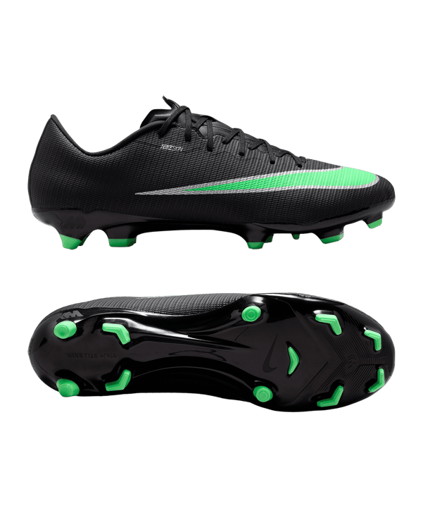 Nike Air Zoom Mercurial Vapor XVII Academy Low MG Shadow Schwarz F001