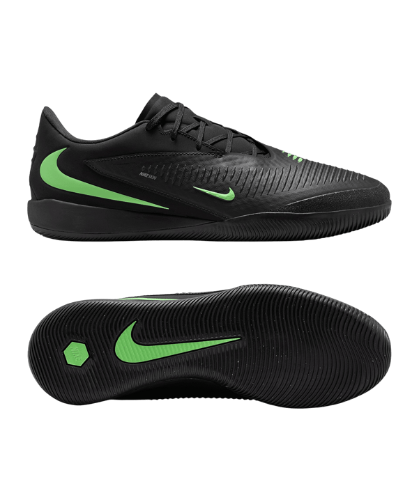 Nike Phantom 6 Low Academy IN Shadow Schwarz F001