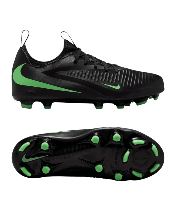 Nike Phantom 6 Low Academy MG Shadow Kids Schwarz F001