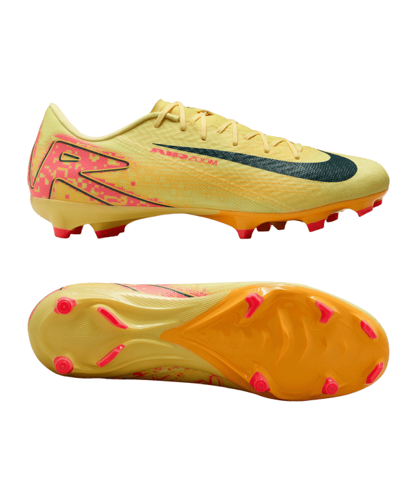 Nike Air Zoom Mercurial Vapor XVI Academy FG/MG Mbappe Signature Orange Blau F800