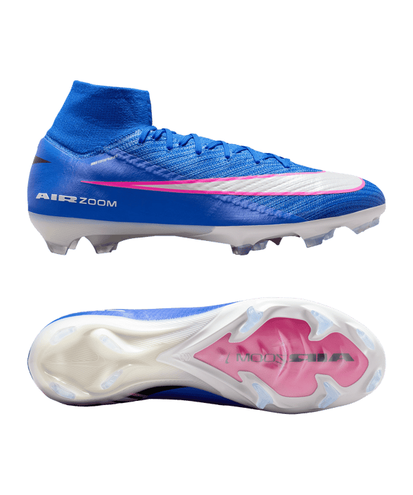 Nike Air Zoom Mercurial Superfly X Elite FG Attack Blau F446