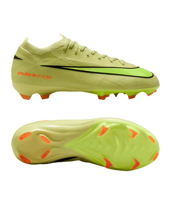 Nike Jr Air Zoom Mercurial Vapor XVI Pro FG Max Voltage Kids Gelb F300