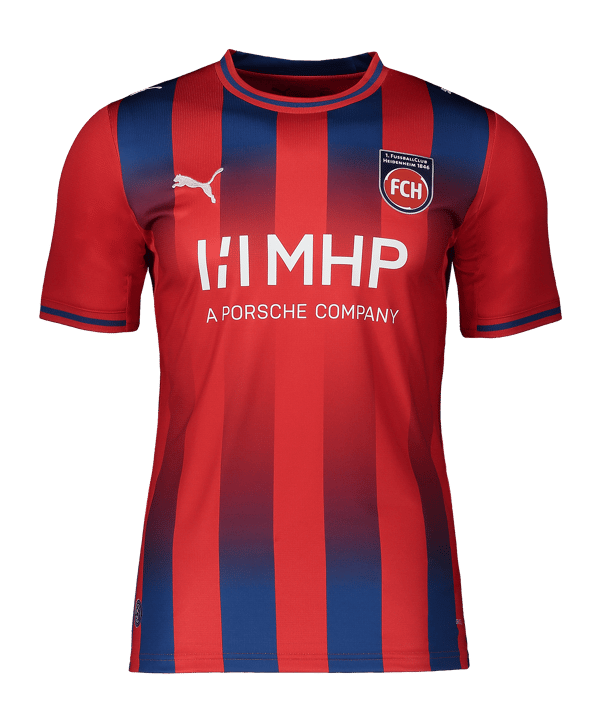 PUMA 1. FC Heidenheim Trikot Home 2026/2027 Kids Rot F01