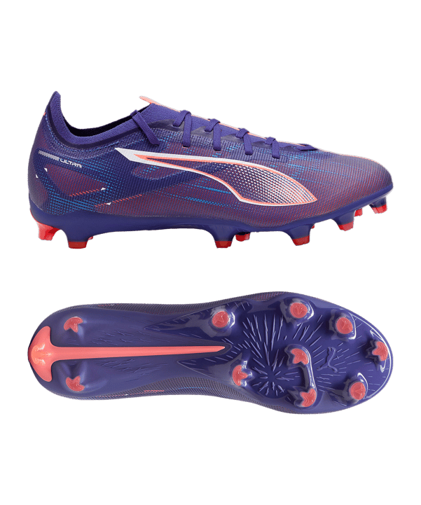 PUMA ULTRA 5 Match FG/AG Formula Lila Weiss F01
