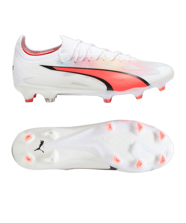 PUMA ULTRA Ultimate FG/AG Breakthrough Weiss Rot F01
