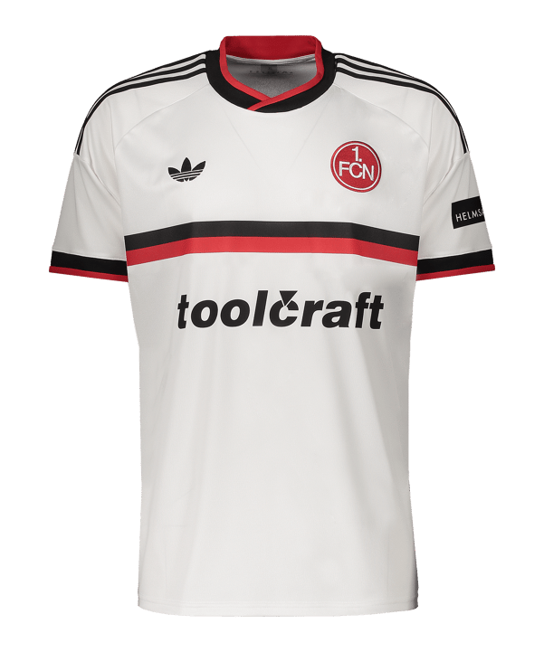 adidas 1. FC Nürnberg Trikot Away 2026/2027 Weiß