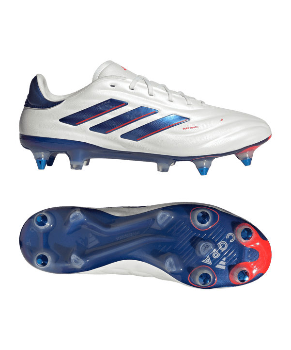 adidas COPA Pure 2 Elite SG Advancement Weiss Blau