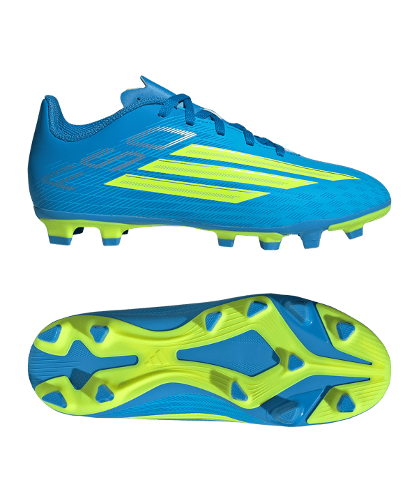 adidas F50 Club FG/MG Ice Cold Precision Kids Blau
