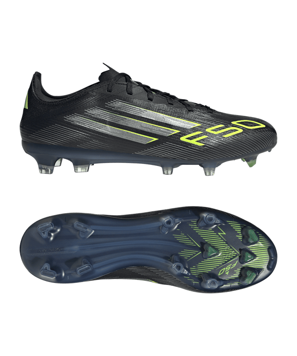 adidas F50 Pro FG Electric Stealth Schwarz