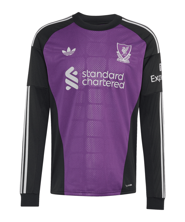 adidas FC Liverpool Torwarttrikot Langarm Away 2026/2027 Lila