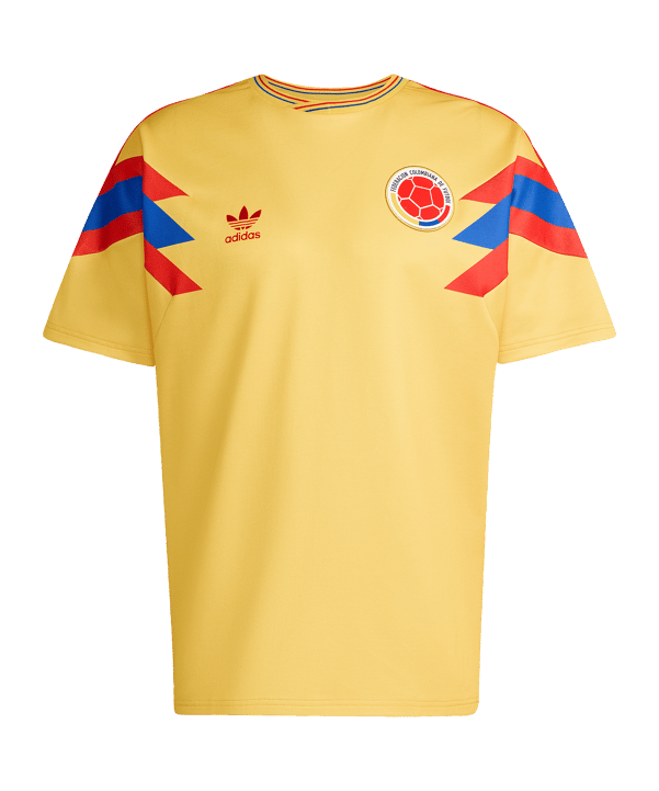 adidas FCF Kolumbien Bringback 1990 Trikot Away Gelb