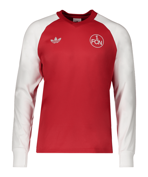 adidas Originals 1. FC Nürnberg Pre-Match Trikot Langarm 2026/2027 Rot
