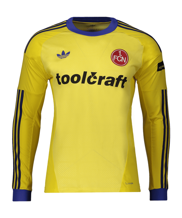 adidas Originals 1. FC Nürnberg Torwarttrikot 2026/2027 Gelb