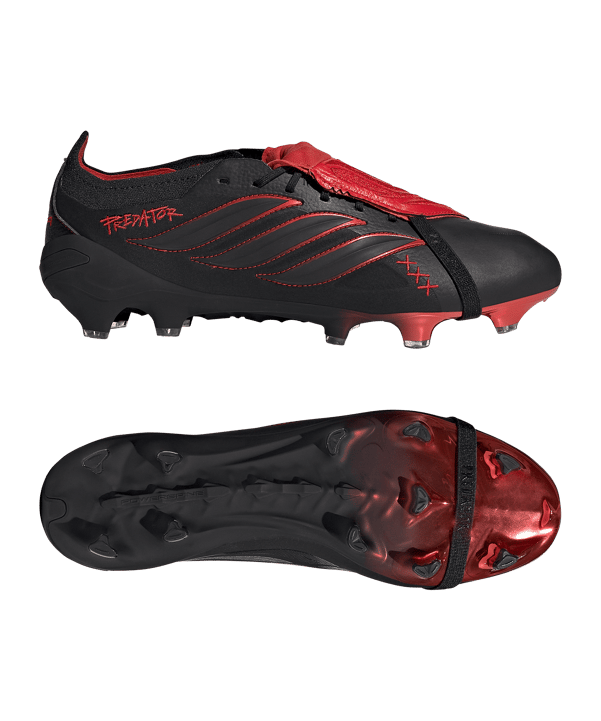 adidas Predator Elite FG Leather Tech Schwarz